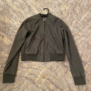 Green Bomber Jacket